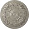 Ekena Millwork Rose Ceiling Medallion (Fits Canopies up to 13 1/2"), Hand-Painted Pearl White, 33 7/8"OD x 2 3/8"P CM33ROPWS - alternate 1